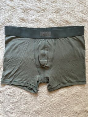 SKIMS Olive Green Men's Boxer Briefs